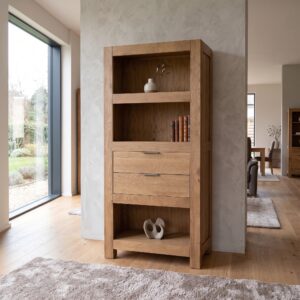 Bücherschrank Regal Eiche Furnier 0,90 m