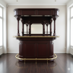 Hausbar Mahagoni 2,00 m