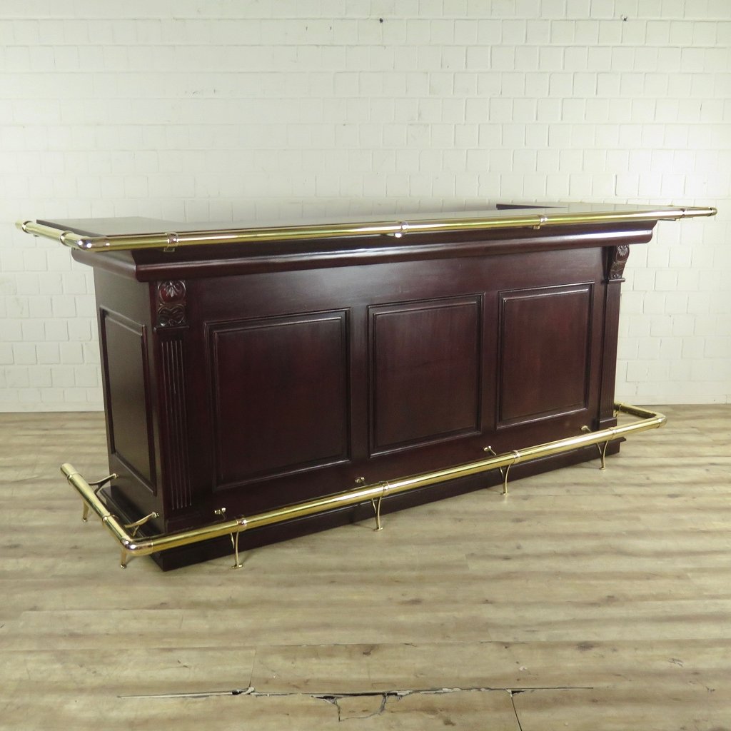 Empire Bar Theke Tresen Mahagoni 2,70 m - immagine 5