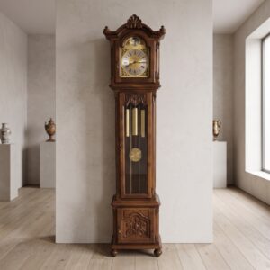 Standuhr Uhr Artime Nussbaum Westminster