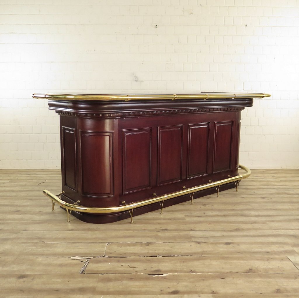 Empire Bar Theke Tresen Mahagoni 2,60 m - immagine 5