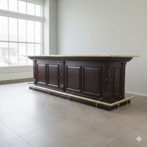 Theke Tresen Bella Mahagoni 3,75 m