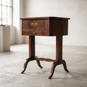 Nähtisch Biedermeier 1820 Mahagoni