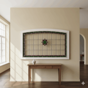 Fenster Jugendstil 1910 Bleiverglasung