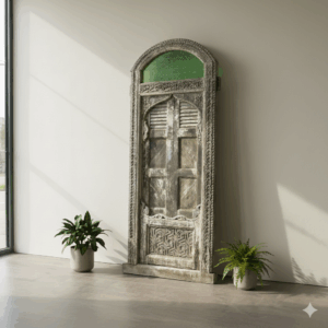 Fenster Balkonfenster Jugendstil 1900 Teakholz