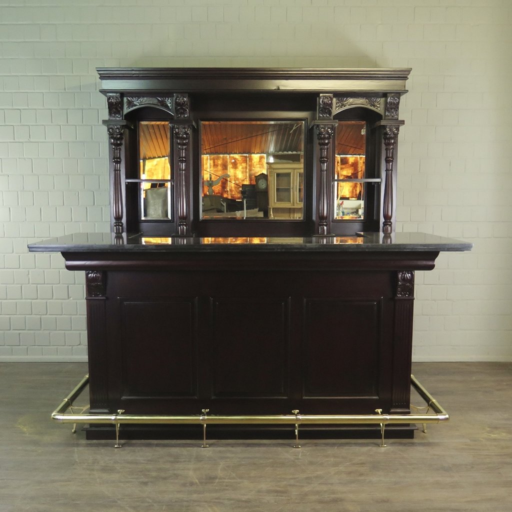 Empire Bar Theke Mahagoni 2,32 m - immagine 3