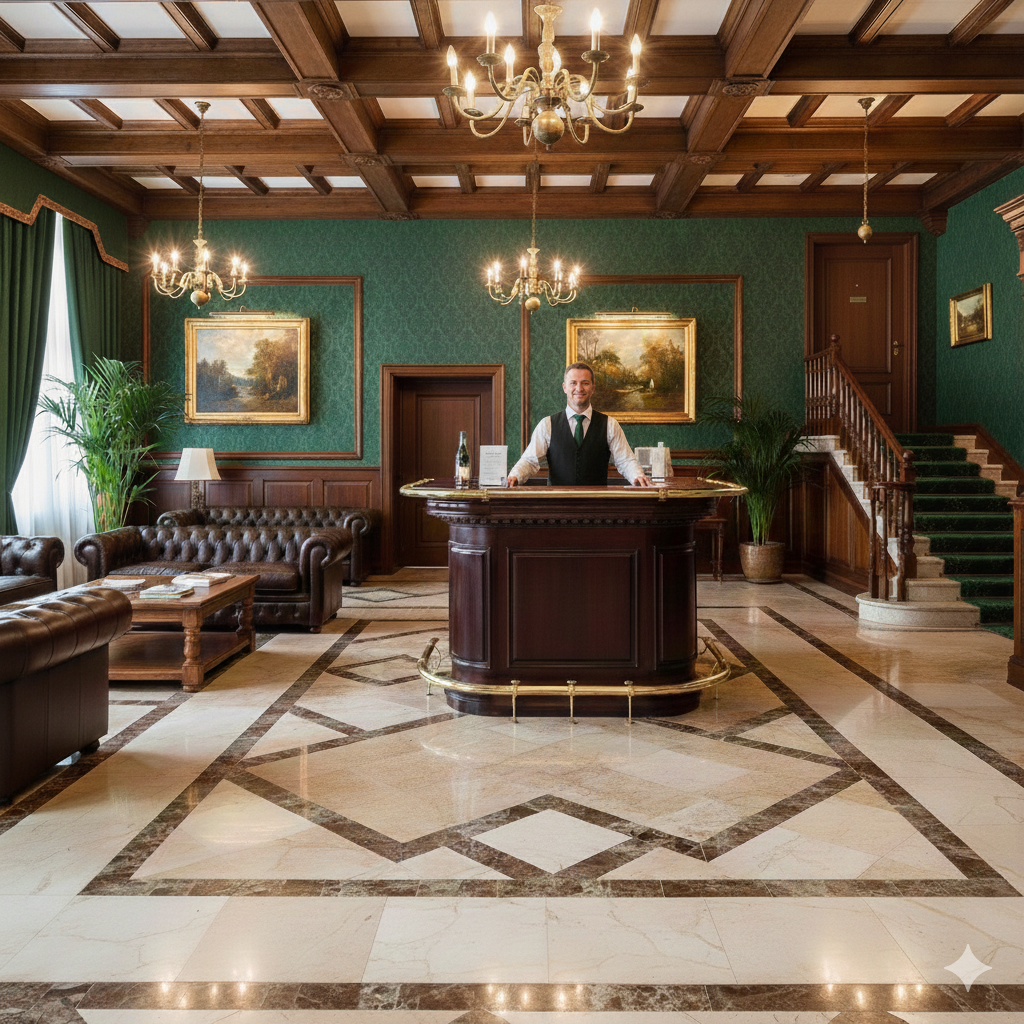 Englische Bar Theke Tresen Mahagoni 1,65 m - immagine 2