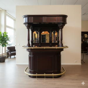 Hausbar Theke Mahagoni 1,70 m