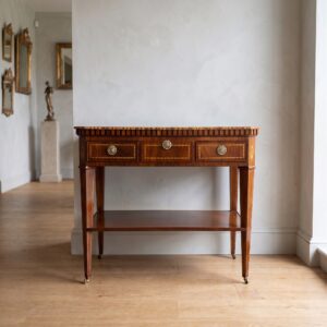 Klapptisch Mini-Sekretär Empire 1810 Mahagoni