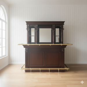 Empire Bar Theke Mahagoni 2,00 m