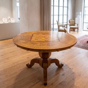 Spieltisch Salontisch Biedermeier 1830 Kirschbaum