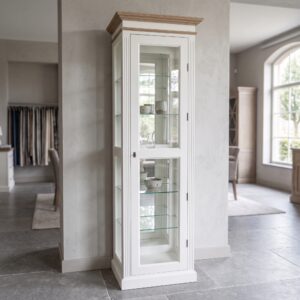 Schaukasten Vitrine Hochkasten Kiefer 0,71 m