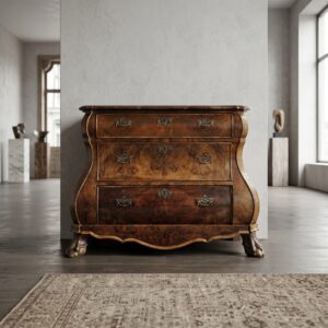 Kommode Neubarock Nussbaum 0,88 m