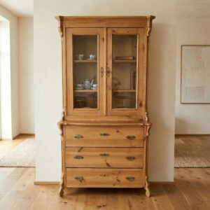 Buffetschrank Schrank Louis Philippe 1870 Kiefer