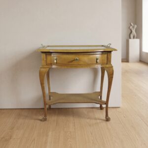 Teeschränkchen Tabletttisch Jugendstil 1900 Eiche