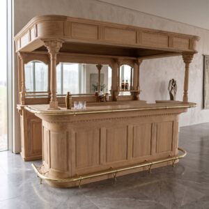 Hausbar Theke Mahagoni  3,00 m