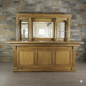 Empire Bar Theke Teakholz 2,70 m