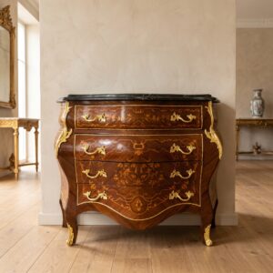 Kommode Barockstil Nussbaum 1,12 m