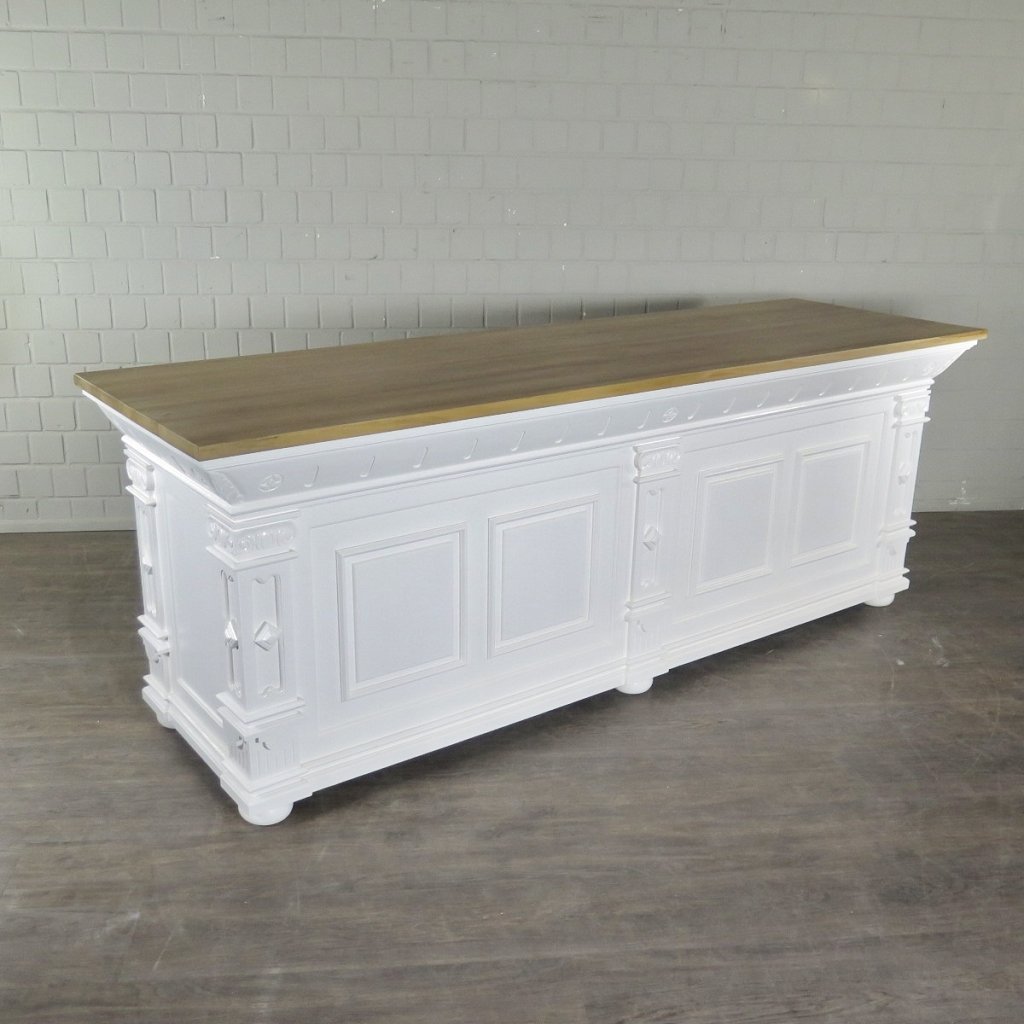 Theke Tresen Bella Elegance 2,60 m Teakholz - immagine 5