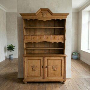 Buffetschrank Tellerschrank Jugendstil 1910 Kiefer