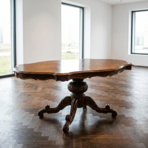 Tisch Esstisch Neubarock 1950 Nussbaum