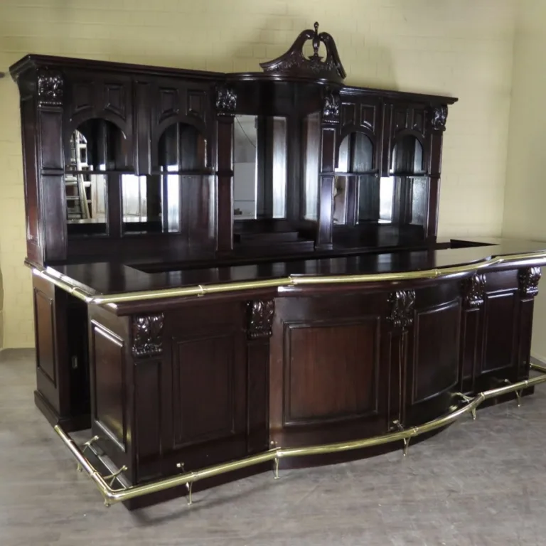 Queen Bar Theke Mahagoni 3,60 m - immagine 3