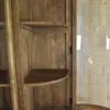 Vitrine Bücherschrank Teakholz 2,08 m - immagine 19