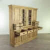 Vitrine Bücherschrank Teakholz 2,12 m - immagine 10