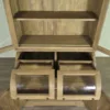 Buffetschrank Vitrine 1,15 m Teakholz - immagine 13