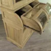Buffetschrank Vitrine 1,15 m Teakholz - immagine 9