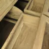 Buffetschrank Vitrine 1,15 m Teakholz - immagine 11