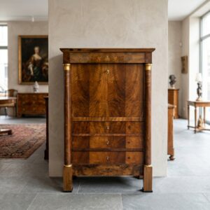 Sekretär Biedermeier 1840 Mahagoni