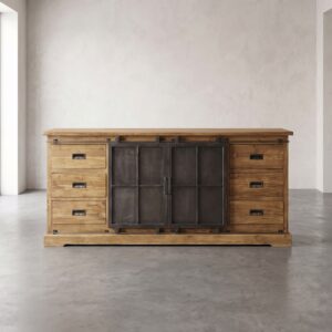 Sideboard TV-Möbel Teakholz 2,00 m