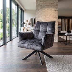 Retro Design Sessel Grau