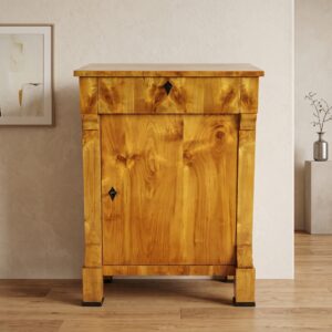 Nachtschränkchen Beistellschrank Biedermeier 1840 Kirschbaum