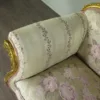Sofa Couch Neubarock Gold-Cremeweiß - immagine 7