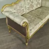 Sofa Couch Neubarock Gold-Cremeweiß - immagine 3