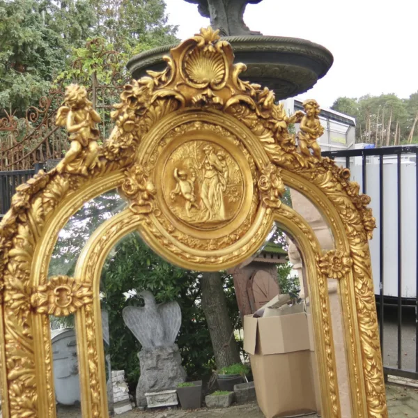 Spiegel Wandspiegel Barock Gold 1,00 m x 2,05 m - immagine 2