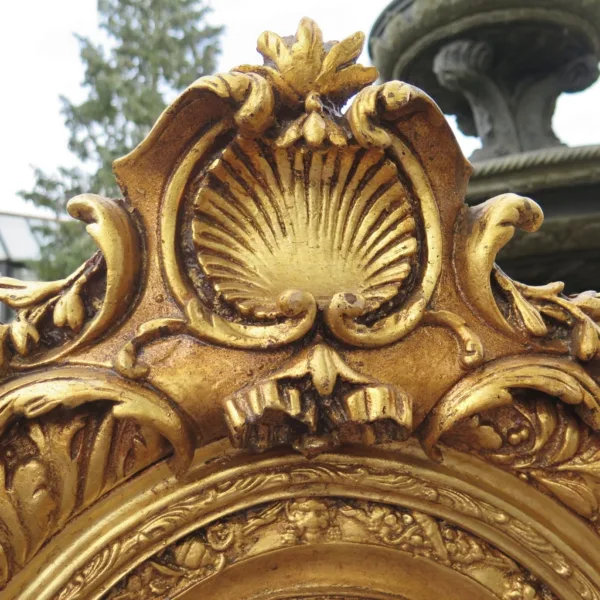 Spiegel Wandspiegel Barock Gold 1,00 m x 2,05 m - immagine 4