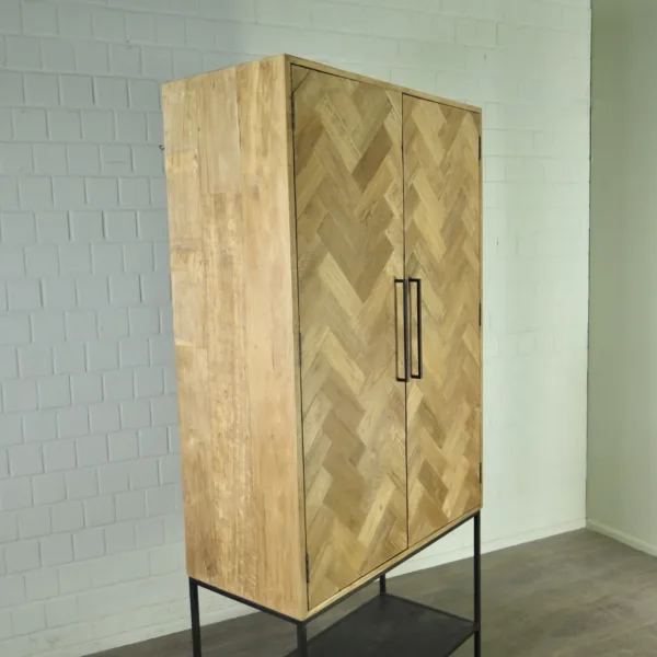 Schrank Teakholz 1,00 m - immagine 4
