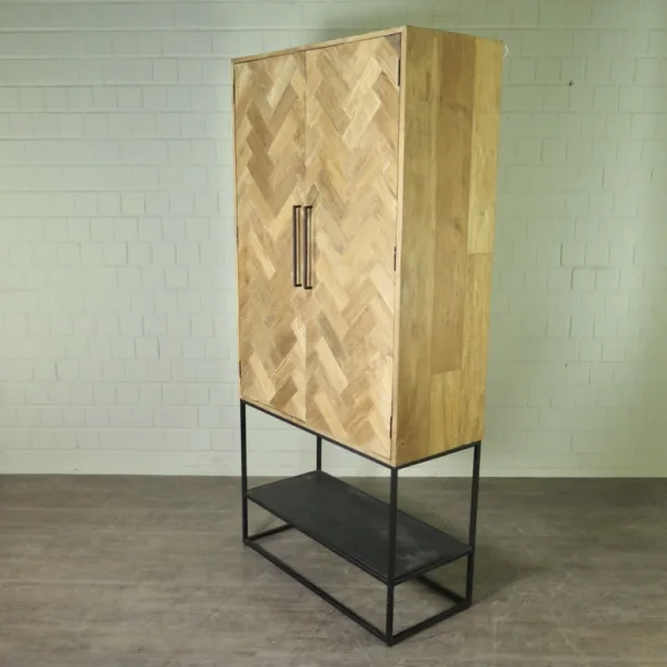 Schrank Teakholz 1,00 m - immagine 3