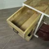Kommode Scooter Mangoholz Metall 0,70 m - immagine 11