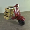 Kommode Scooter Mangoholz Metall 0,70 m - immagine 10