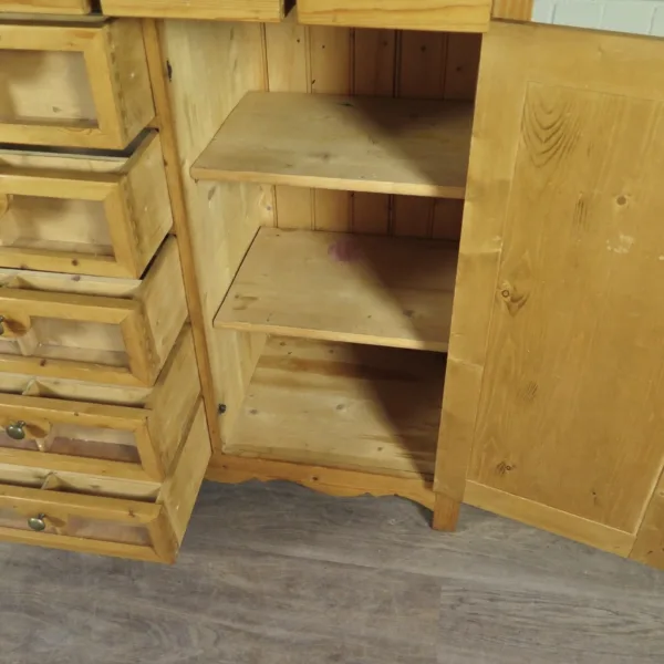 Brotschrank Küchenschrank Kiefer 1,11 m - immagine 18