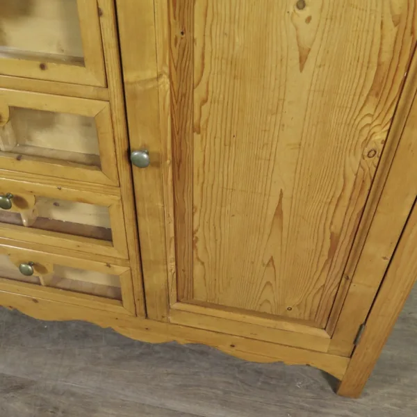 Brotschrank Küchenschrank Kiefer 1,11 m - immagine 12