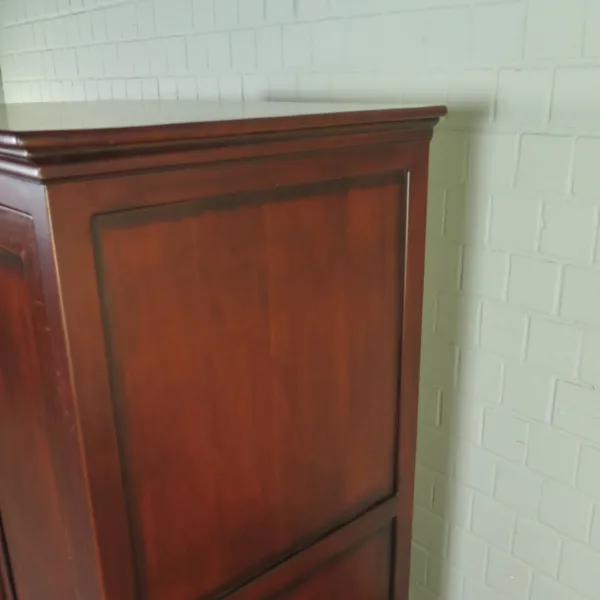 Fernsehschrank TV-Möbel Teakholz 1,17 m - immagine 10