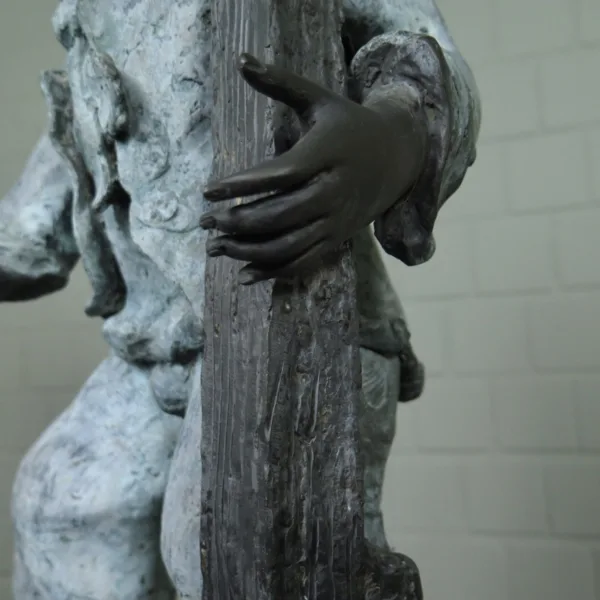 Skulptur Dekoration Kinder Bronze 1,06 m - immagine 7