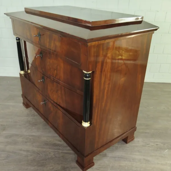 Comò Biedermeier 1810 Mogano - immagine 4