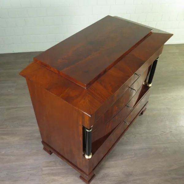 Comò Biedermeier 1810 Mogano - immagine 6