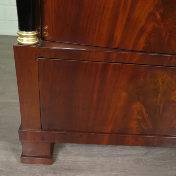 Comò Biedermeier 1810 Mogano - immagine 9